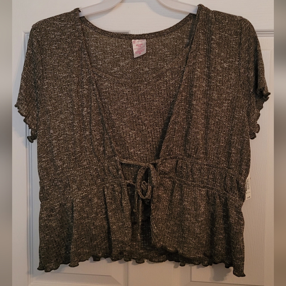 2 piece tank&cardigan combo